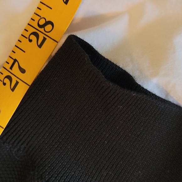 Polo Ralph Lauren BNWT black pima cotton pullover Waffle texture long sleeves - Picture 7 of 7